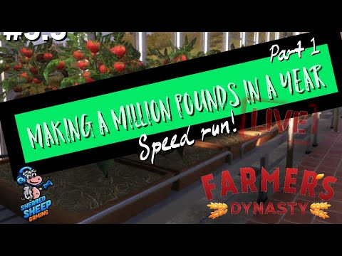 farmers dynasty PS4. making money speed run