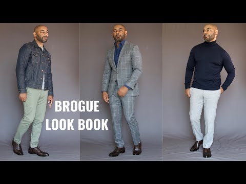 How To Wear Brogue Dress Shoes