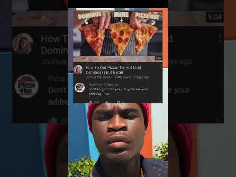 How To Out Pizza The Hut (andDominos) | But Better Don't forget that you just gave me your address,