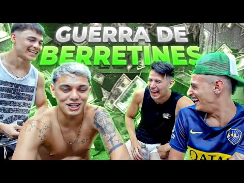 VOLVIO LA GUERRA DE BERRETINES