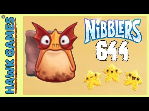 Fruit Nibblers Level 644 - 3 Stars Walkthrough, No Boosters