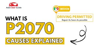 dtc p2070 quickly Fix