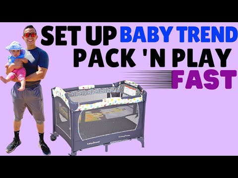 Complete Assembly for Baby Trend (How To Set Up Pack and Play BabyTrend)