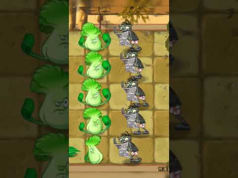 Squishing Bonk Choy 😂 #shorts #pvz #pvzmods