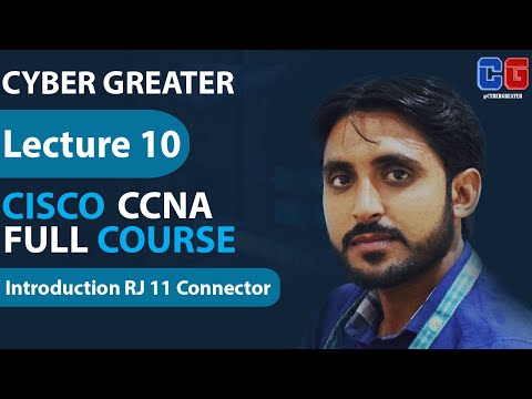 Lecture 10 : Introduction RJ 11 VS RJ45 Connector #rj11 #rj45 #rj45connector