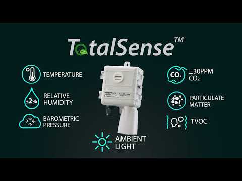 TotalSense Outdoor Air Quality Sensor - Ambient Light Video Thumbnail