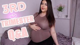 THIRD TRIMESTER Q&A 🤍 | SOPHIA GRACE