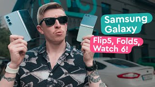Samsung Galaxy Flip5 8/256GB Lavender (SM-F731BLIG) - відео 1