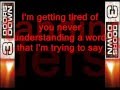 3 Doors Down Feet In The Water Bonus Track With Lyrics