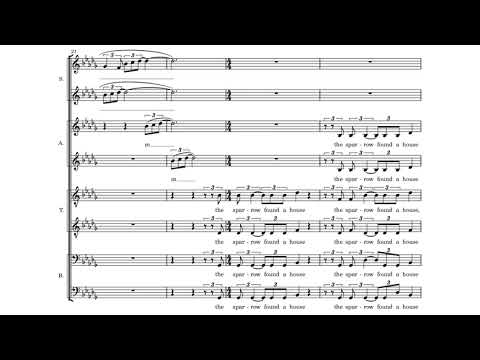 Caroline Shaw- and the swallow- SCORE VIDEO