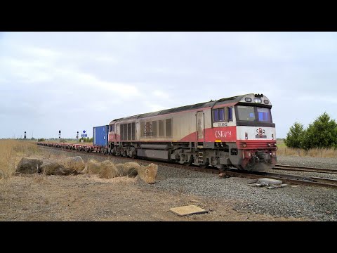7922V SCT / SBR Dooen Container Train With CSR009 & One Container! (1/8/2023) - PoathTV Railways