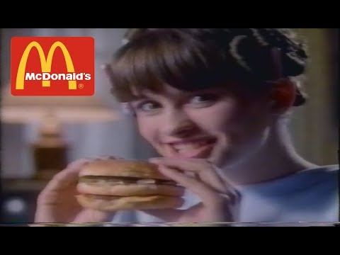 Big Mac Attack Sack Rap Commercial 1986