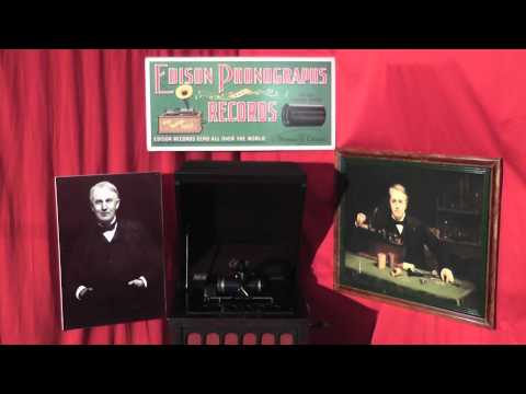 Edison blue amberol cylinders 1888- Marching Through Georgia by Frank Wheeler & Chorus