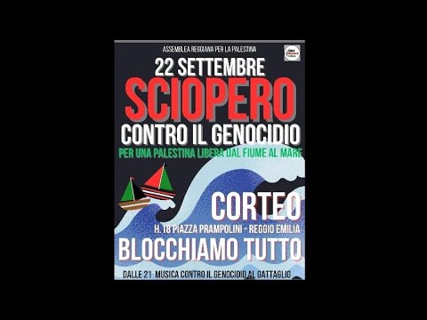 LA BRIGATA LAMBRUSCO Live @ Corteo per la PALESTINA✌️🇵🇸 (RE) 22.09.25 