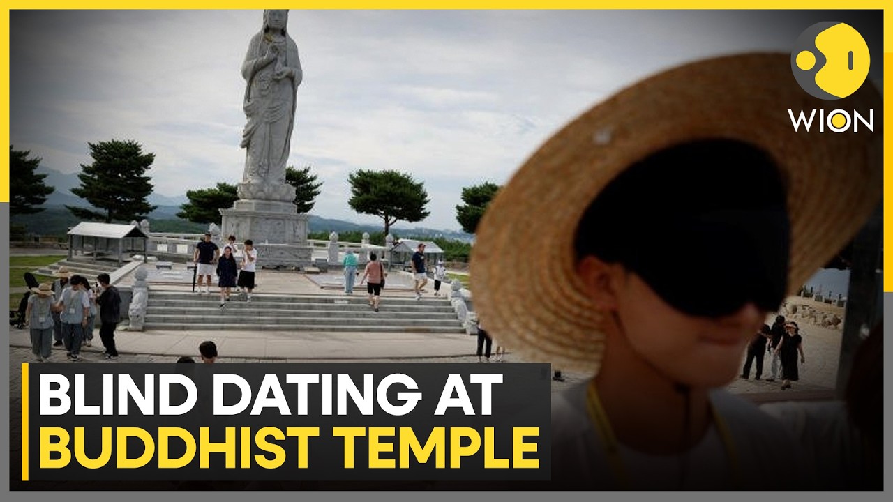 Singles Gather for a Blind Dating Retreat at Buddhist Temple | WION News