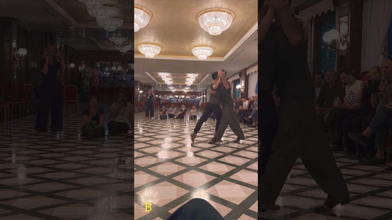 Y tú cómo bailas? Abrazo relajado (A)o compacto y sostenido (B)? Silvina Tse & Damian Esell