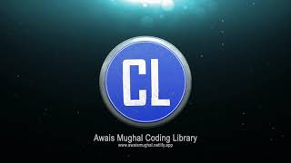 Awais Mughal Coding Library | Arrow Reveal Intro