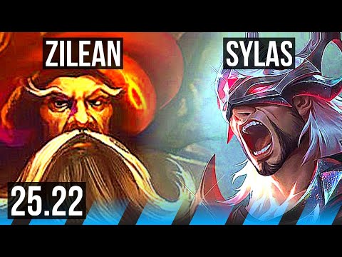ZILEAN vs SYLAS (MID) | KR Master | 25.22