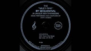Video thumbnail for Sequential Circuits MULTI-TRAK Flexi-Disc Demo by John Bowen by peahix
