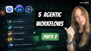 5 Agentic Workflows reales 🤖🔥 Automatiza tu repo YA 🚀