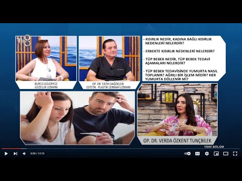 TV8 - Kısırlık Nedir? | Op. Dr. Verda Özkent Tunçbilek