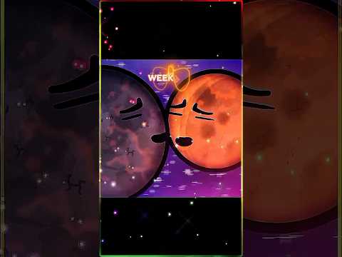 Evolution of Earth and Theia... Start to End #shorts #solarballs #theia