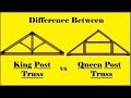 King Post Truss vs Queen Post Truss