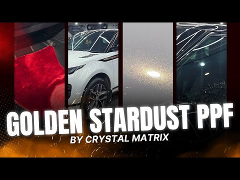 Range Rover Evoque 2025 with Golden Stardust PPF | Photochromatic Films + NanoCool Sun Protection 