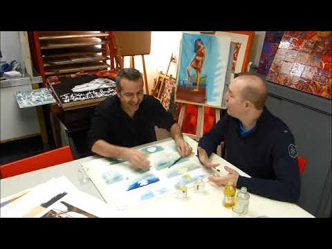 Comment faire un flou en peinture à l'huile ?