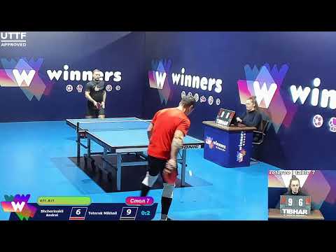 Shcherinskii Andrei - Teteruk Mikhail. WINners. CUP Table Tennis 7 15.12.2020  11:15