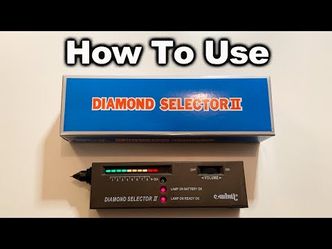 Diamond Selector 2 II Diamond Tester From AMAZON - Demo How To Use and Test For Diamonds