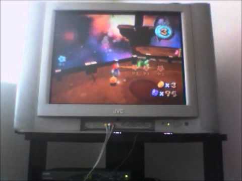 Let's Play Super Mario Galaxy 2 pt 11-Mario is a Rock Type Vs Sandrew the Ground Type Pokemon