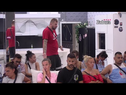 Zadruga 4 - Maja napravila haos Janjušu, rekla mu da ne ume da čereči - 22.06.2021.