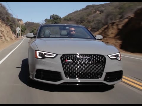 Audi RS5 Cabriolet - The Battleship That Screams