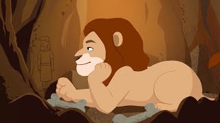 Daniel in the Lions Den (Animated with Lyrics) - B