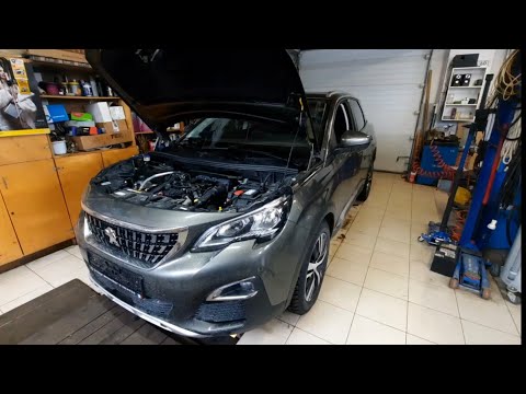 Peugeot 3008 Allure. Подробный обзор о ТО после покупки с заменой ГРМ + цепь распредвалов