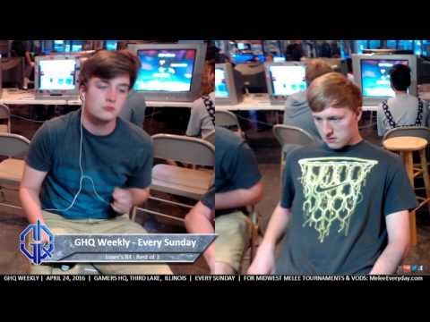 GHQ Weekly [4/24/16] - Pleeba (Sheik) vs. Spor (Falco) - SSBM - Losers R4