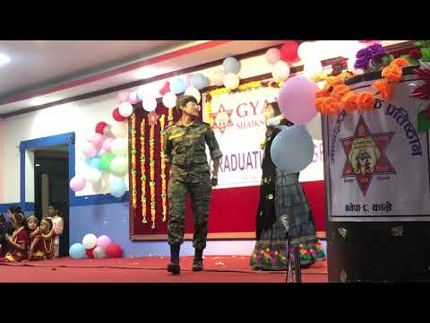 Gorkha paltan dance 👩🏻‍✈️❤️Nepal 🇳🇵Army(shristi & karuna) #dance