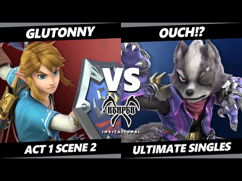 Reaper Invitational - Glutonny (Link) Vs. ouch!? (Wolf) Smash Ultimate - SSBU