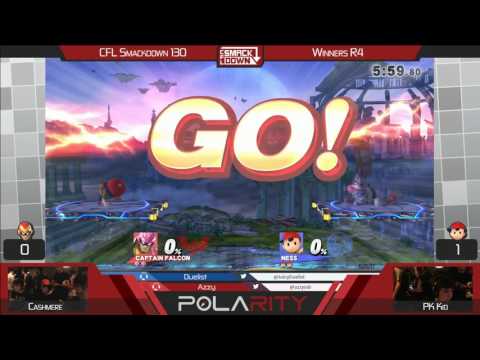 CFL Smackdown 130 WiiU - Cashmere (Falcon) vs PK Kid (Ness) - Winners R4