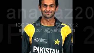 ICC T20 World Cup 2012 - Pakistan Cricket 20 Players Squad