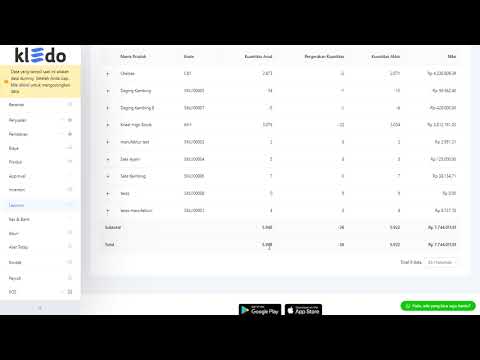 ? Pantau Stok Lebih Mudah dengan Fitur Grand Total di Laporan Pergerakan Stok Gudang!