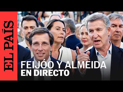 DIRECTO | Feijóo y Almeida comparecen ante los medios de comunicación | EL PAÍS
