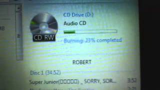 How to Burn songs using Windows Media Player CD RW and DVD RW Only