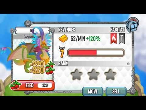 How to breed Carnival Dragon Dragon 100% Real! Dragon City Mobile!