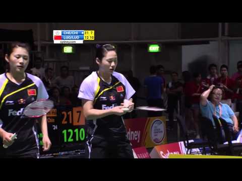 2012 YONEX Australian Open-WD-Finals-Ying Luo_Yu Luo vs. Wen Hsing Cheng_Yu Chin Chien_720P.avi