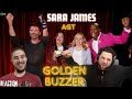 Golden Buzzer: Sara James | REACTION | Wins Over Simon Cowell With 
