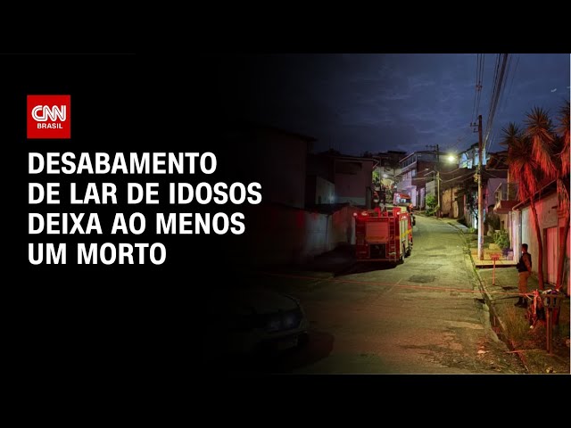 Desabamento em casa de repouso deixa idosos soterrados em BH | CNN NOVO DIA