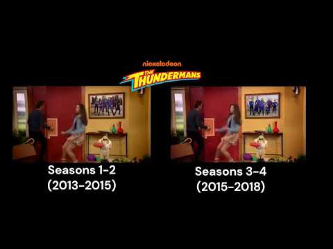 The Thundermans | Intro Comparison (2013-2018)