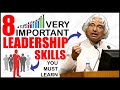 HOW TO BE A GREAT LEADER HINDI TOP 8 LEADERSHIP SKILLS QUALTIES OF AN EFFECTIVE LEADER
